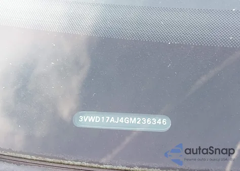 2016 Volkswagen Jetta 1.8T Sport z USA, uszkodzony, nr VIN 3VWD17AJ4GM236346